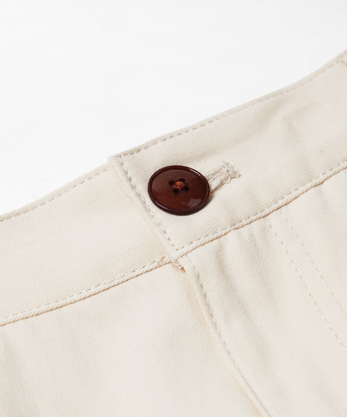 프리즘웍스(FRIZMWORKS) OG HAWORTH ONE TUCK PANTS _ CREAM