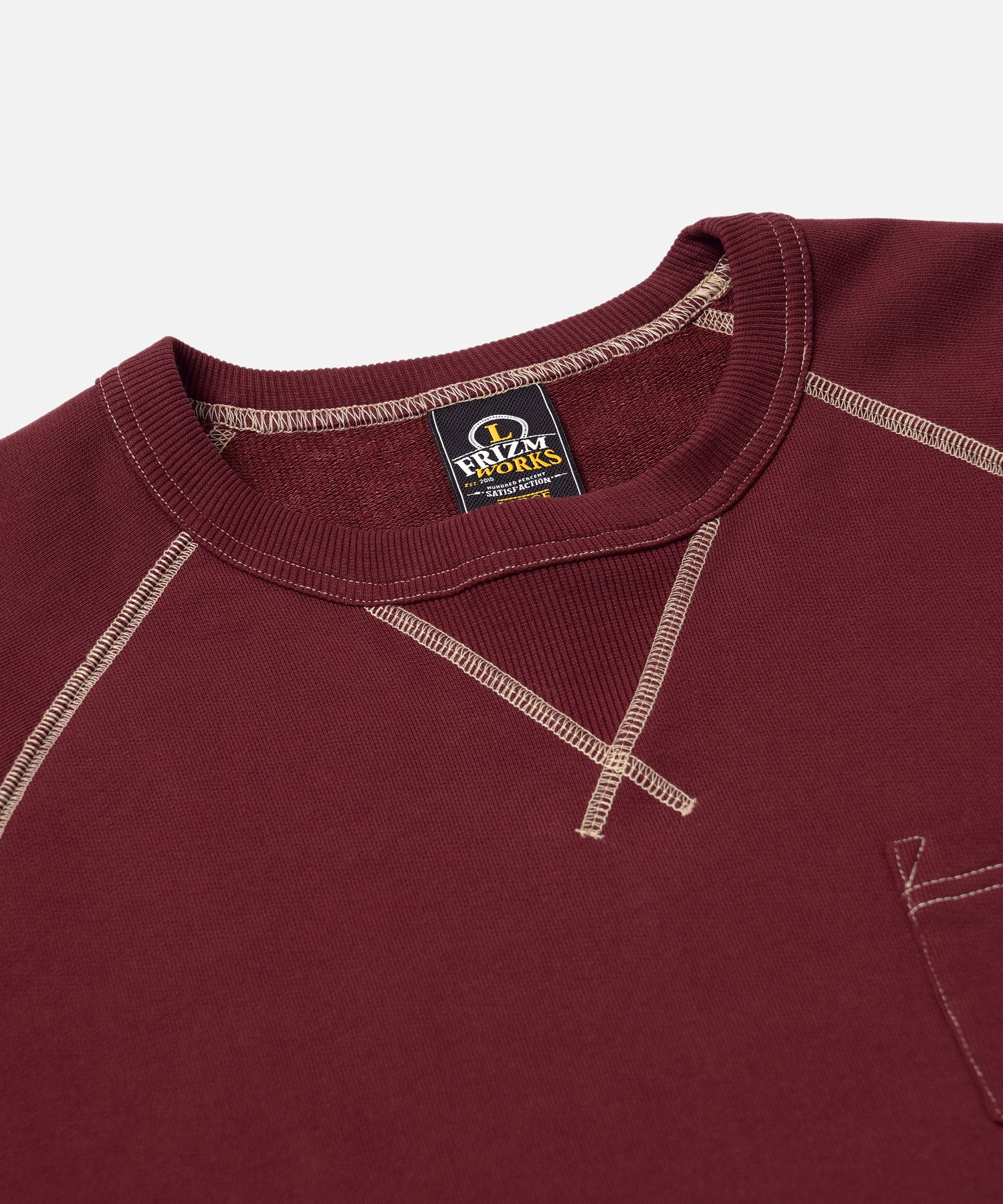 ★送料・関税込★FRIZMWORKS★HEAVYDUTY Logo Sweatshirt MUSINSA | FRIZMWORKS HEAVYWEIGHT POCKET SWEATSHIRT _ BURGUNDY