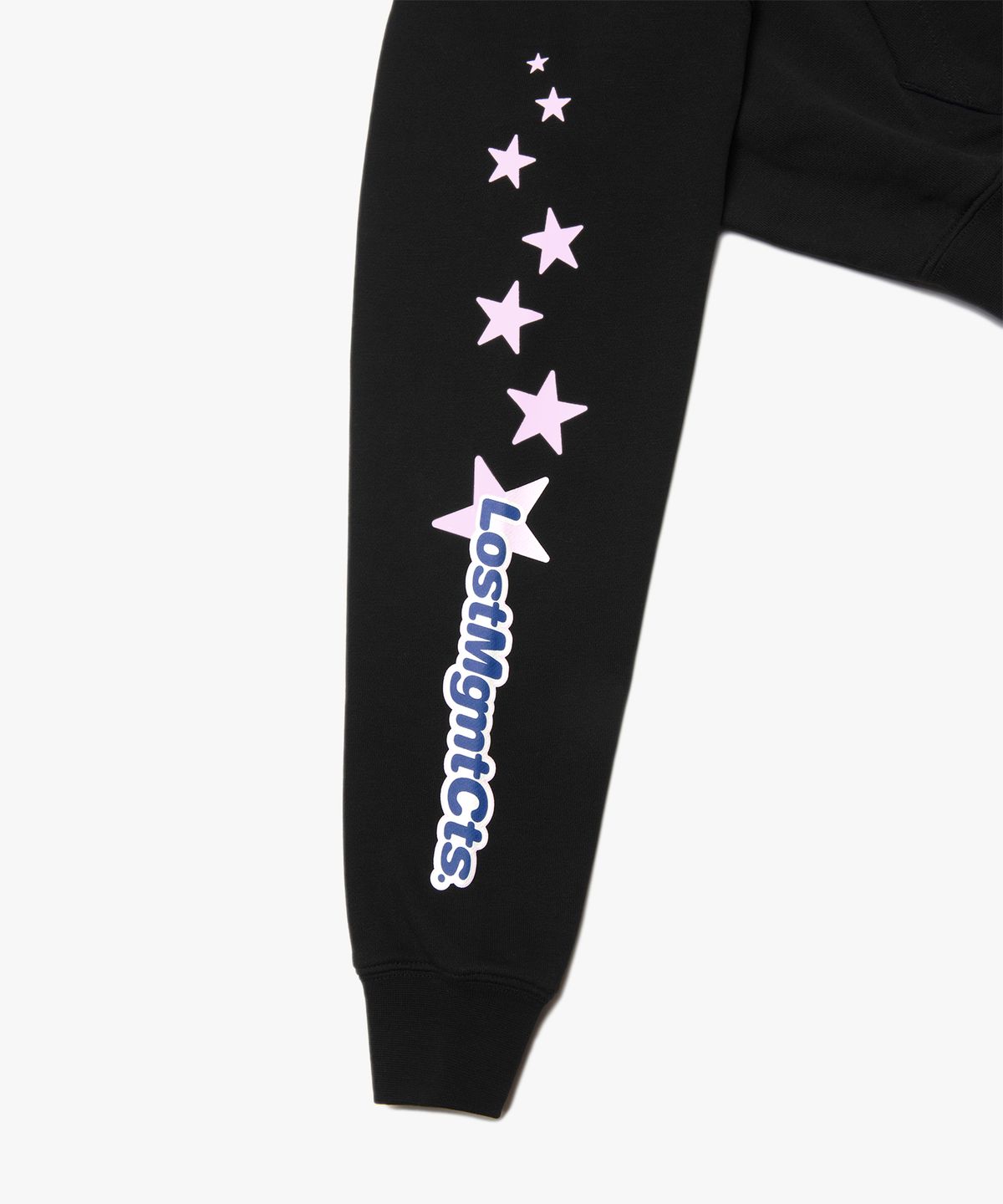 엘엠씨(LMC) WM STAR GIRL CROPPED HOODIE black