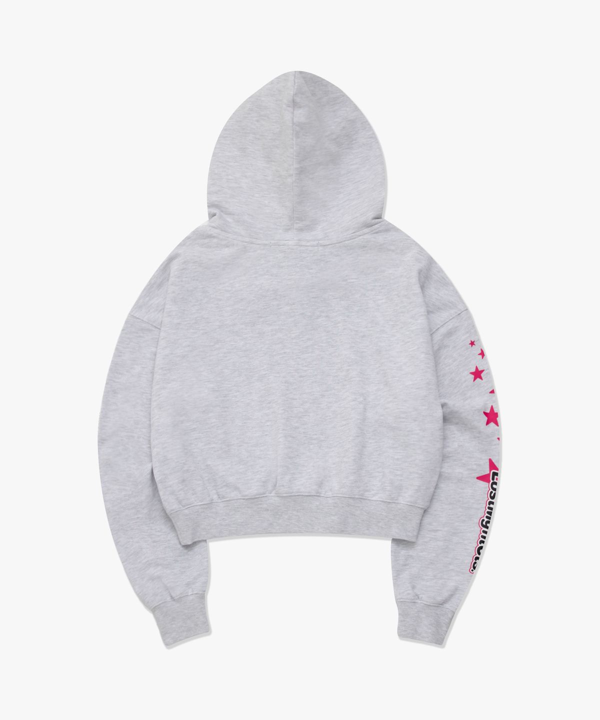 엘엠씨(LMC) WM STAR GIRL CROPPED HOODIE light heather gray