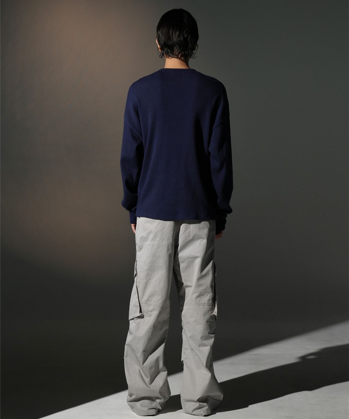 그레일즈(GRAILZ) BIG CARGO PANTS [LIGHT GREY]