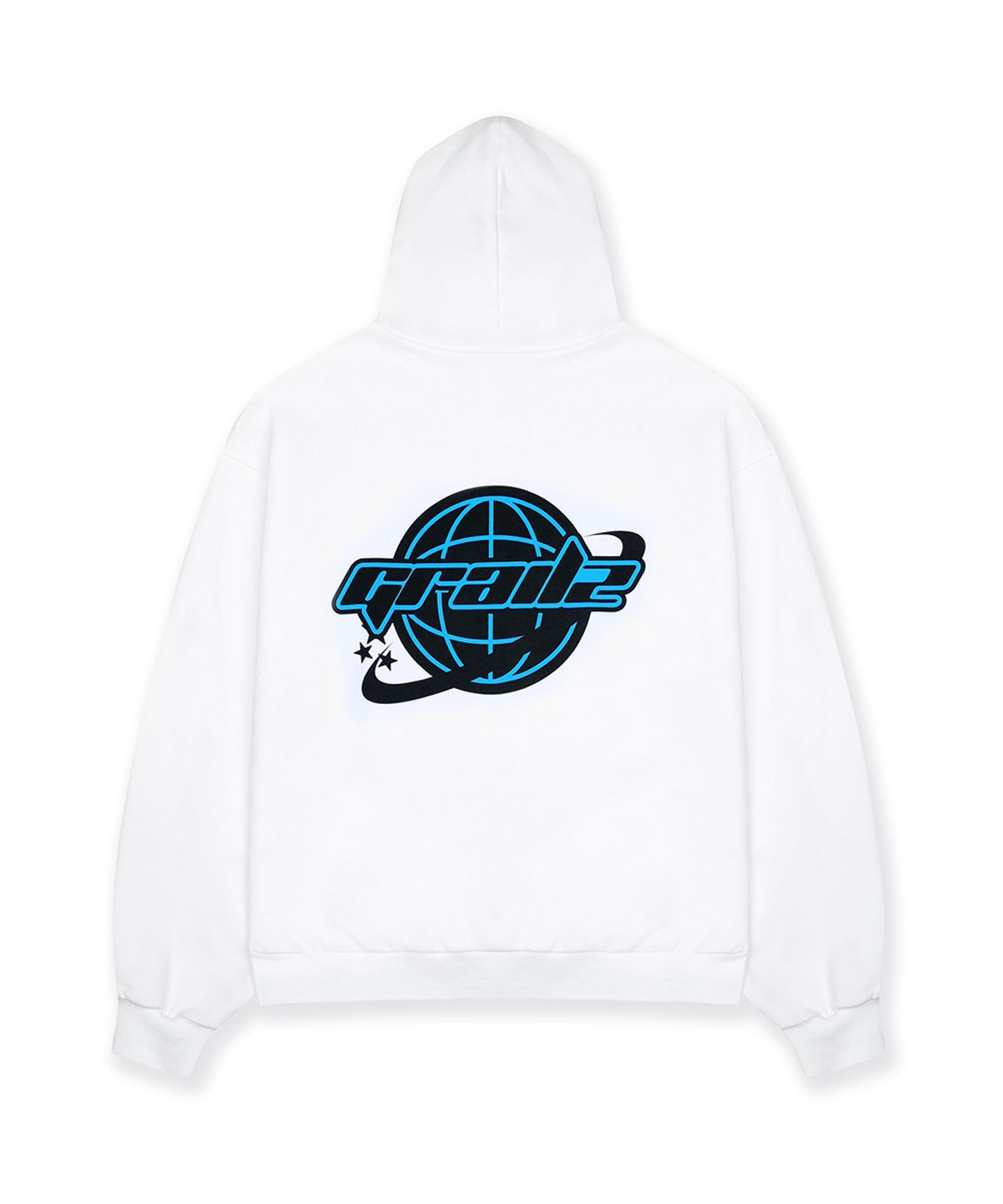 그레일즈(GRAILZ) GLOBE HOODIE [WHITE]