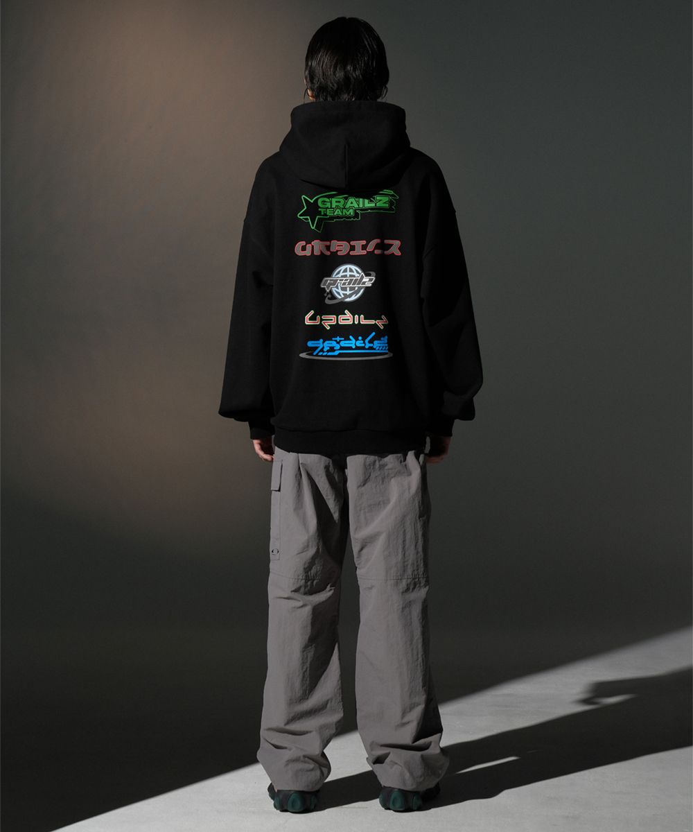 【GRAILZ】IGEN MULTI LOGO HOODIE [BLACK] MUSINSA | GRAILZ IGEN MULTI LOGO HOODIE [BLACK]