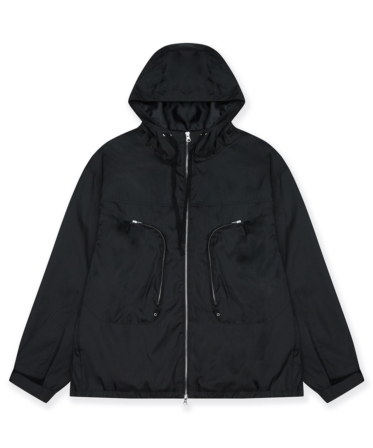 그레일즈(GRAILZ) CIRCLE POCKET JACKET [BLACK]