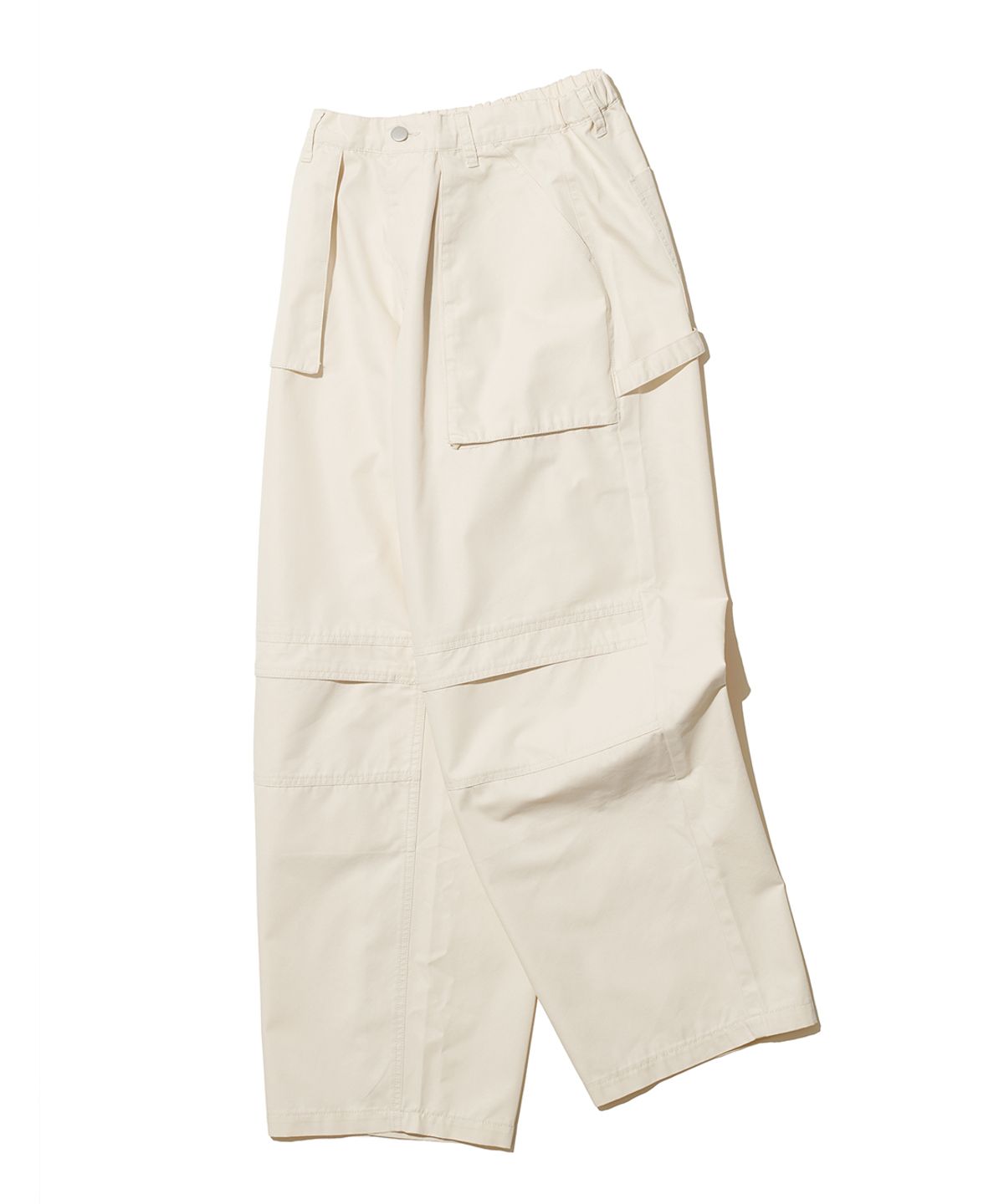 빅유니온(BIG UNION) UNBALANCE FATIGUE PANTS / CREAM