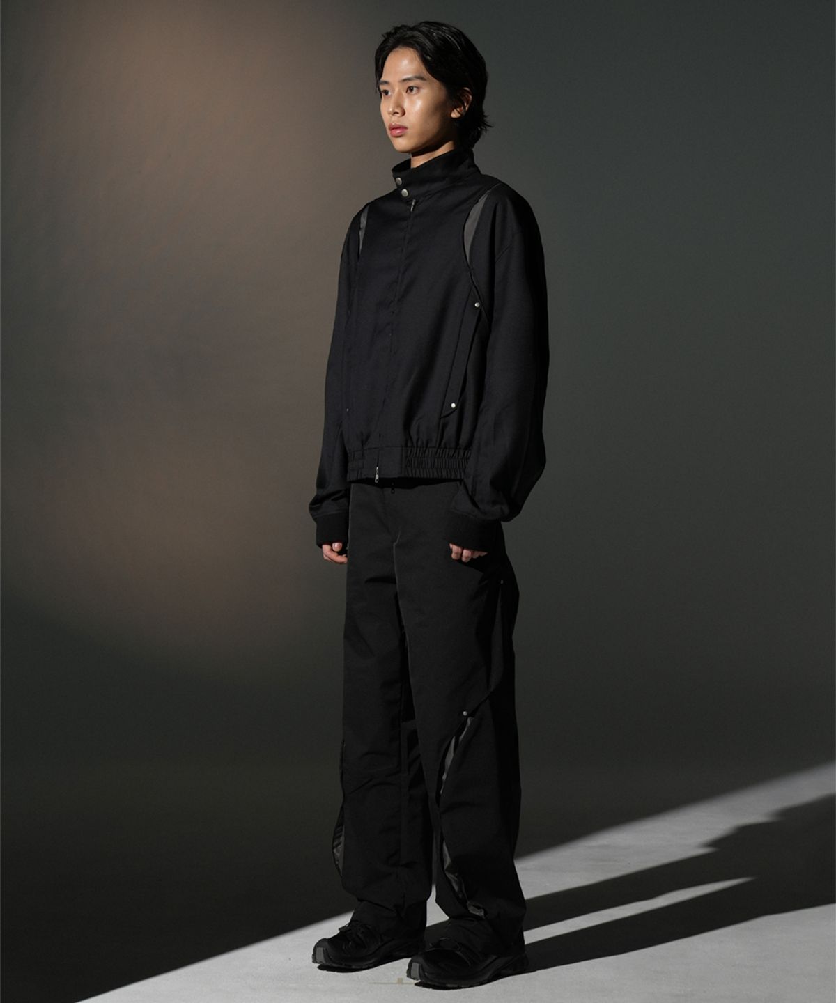 그레일즈(GRAILZ) BARACUTA BLOUSON JACKET [TWOTONE GREY]