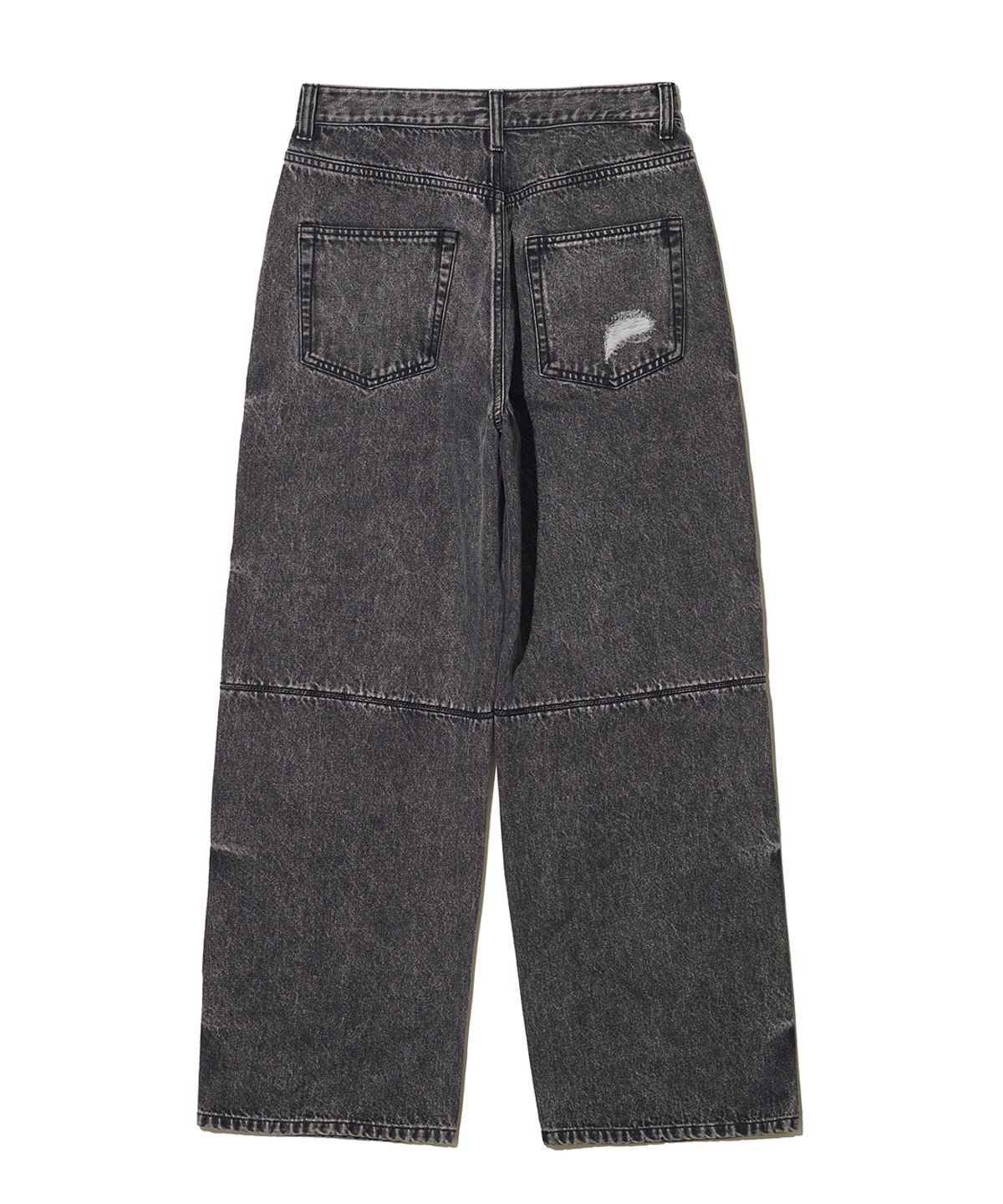빅유니온(BIG UNION) SNOW DENIM PANTS / BLACK