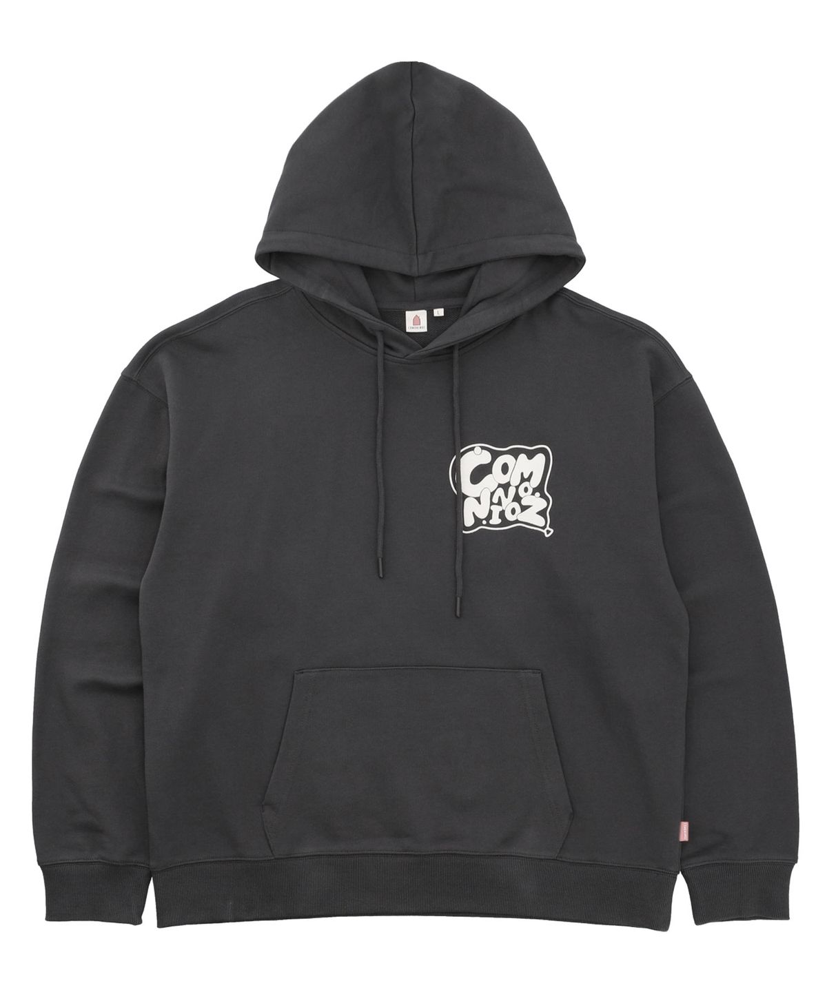 꼬모니노즈(COMONINOZ) BUBBLE GRAPHIC HOODIE [3 COLOR]