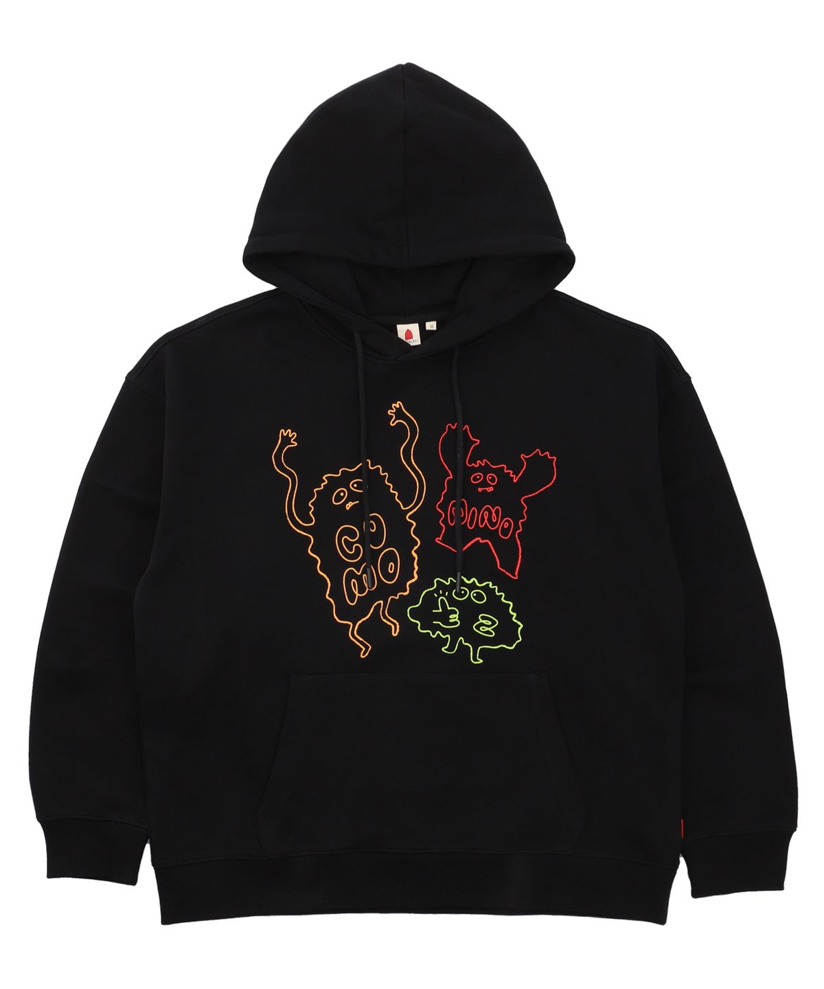 꼬모니노즈(COMONINOZ) FLUFFY FRIENDS HOODIE [2 COLOR]
