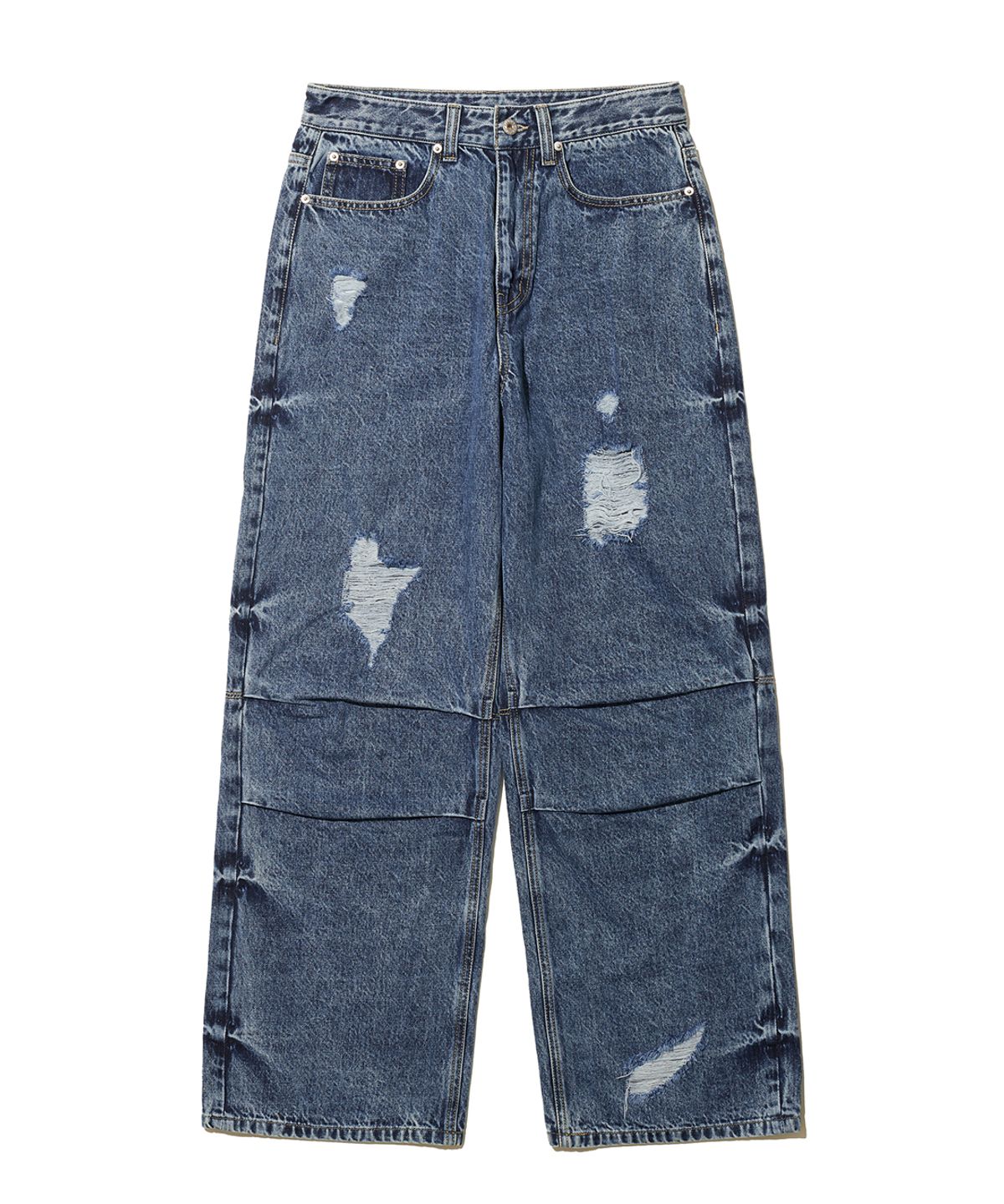 빅유니온(BIG UNION) SNOW DENIM PANTS / INDIGO