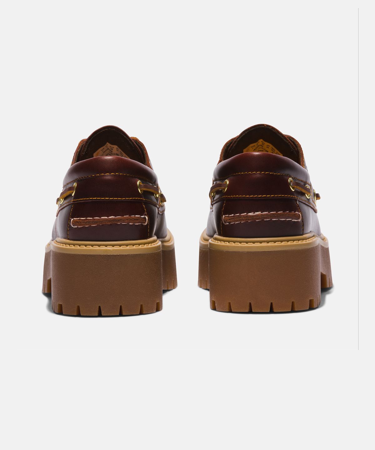 팀버랜드(TIMBERLAND) (여성) 3아이 프리미엄 플랫폼 보트슈즈 - 버건디 / A2QDM-D57