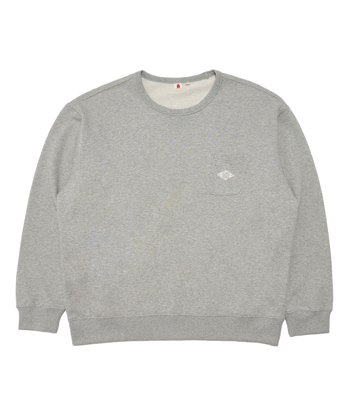꼬모니노즈(COMONINOZ) POCKET BASIC SWEATSHIRT [4 COLOR]