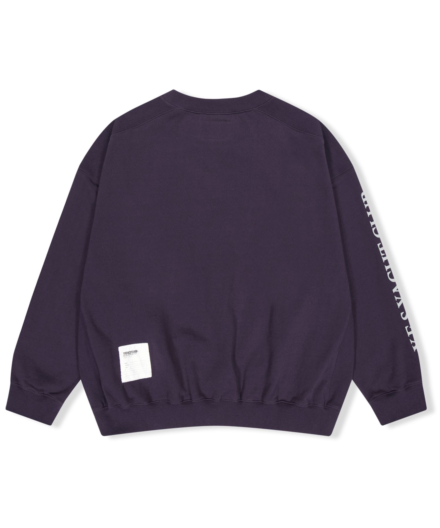 スウェット・トレーナー YESEYESEE YES Yacht Sweatshirt Deep Purple YS230TSWCW02DPU MUSINSA | YESEYESEE YES Yacht Sweatshirt Deep Purple