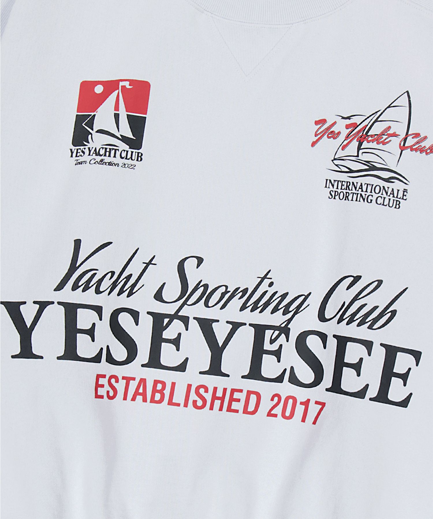 スウェット・トレーナー YESEYESEE YES Yacht Sweatshirt Slate YS230TSWCW02SLT MUSINSA | YESEYESEE YES Yacht Sweatshirt Slate