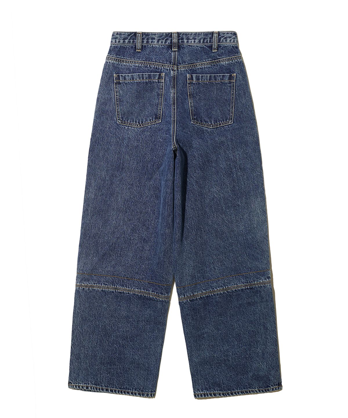 빅유니온(BIG UNION) ALL BLUSH ZIPPER PANTS / INDIGO