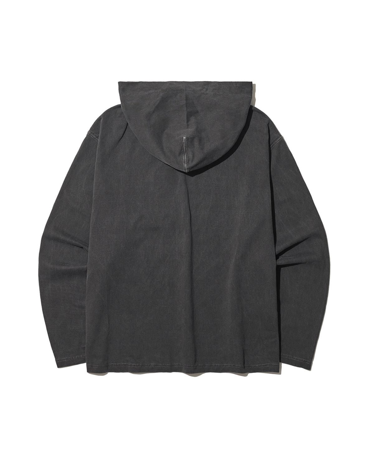 빅유니온(BIG UNION) OUR PIGMENT WARMER HOODIE / CHARCOAL