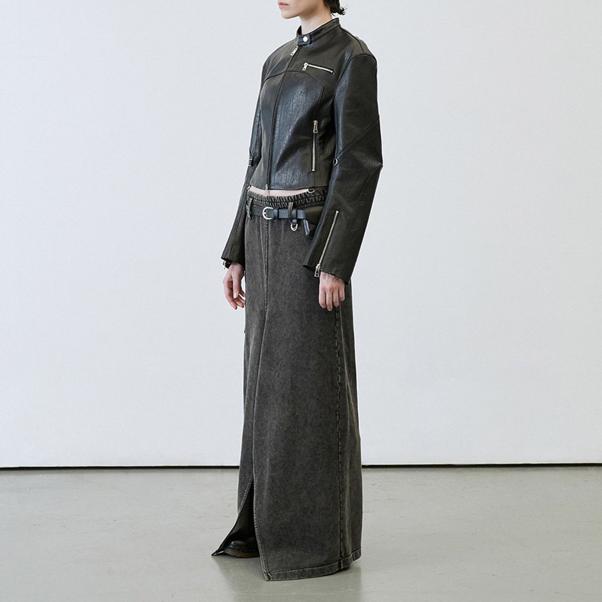 엘씨디씨티엠(LCDC™) 1710 SNOW WASHED LONG SKIRT
