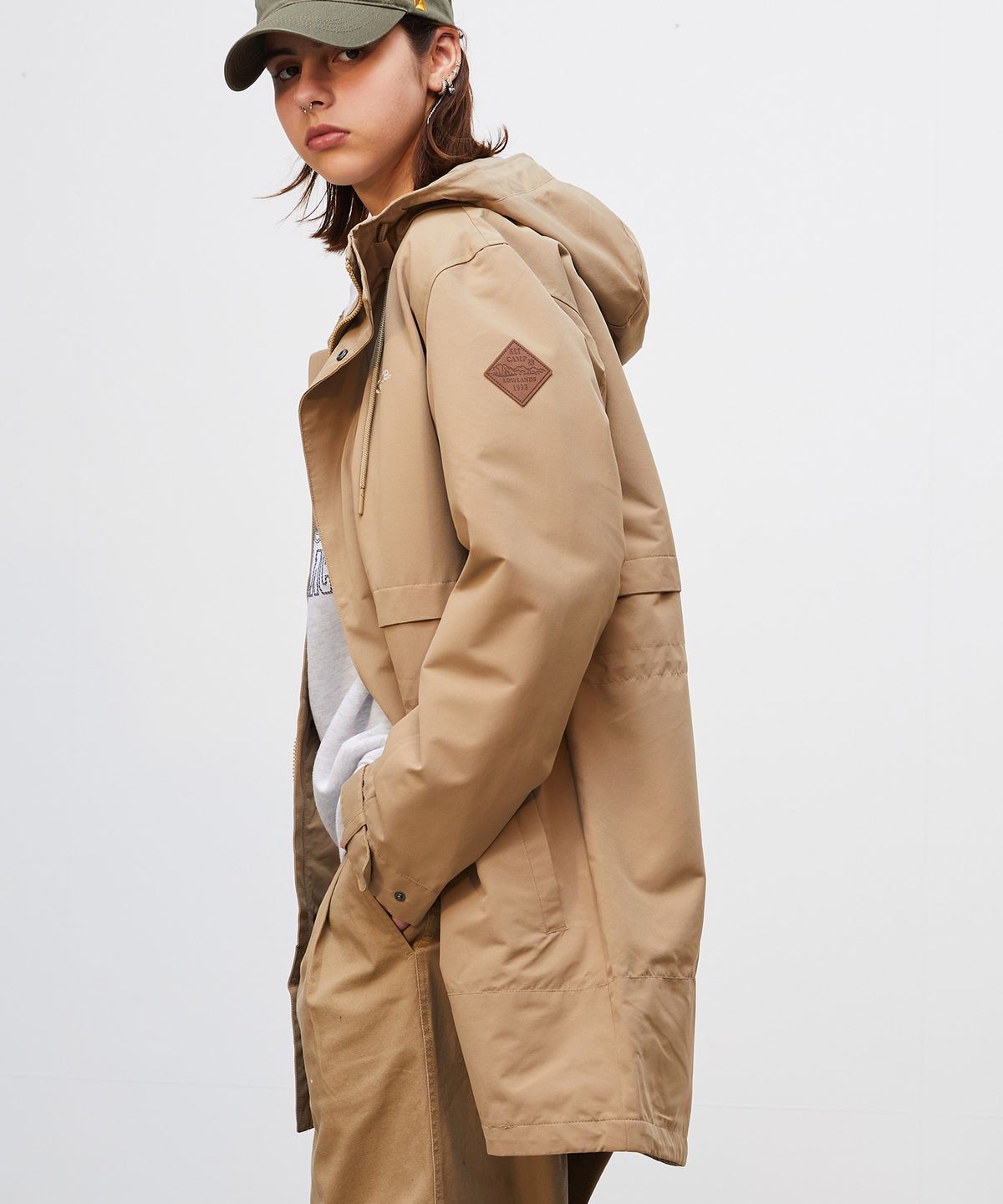 쿨트(KULTE) 윈드 쉴드 웨더 자켓 BEIGE