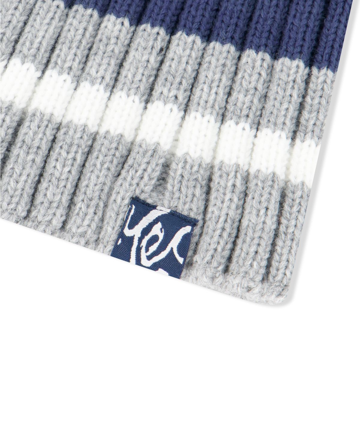 예스아이씨(YESEYESEE) Y.E.S Stripe Beanie Grey
