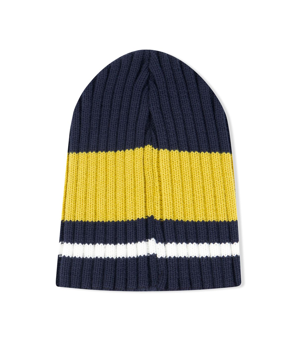 예스아이씨(YESEYESEE) Y.E.S Stripe Beanie Navy