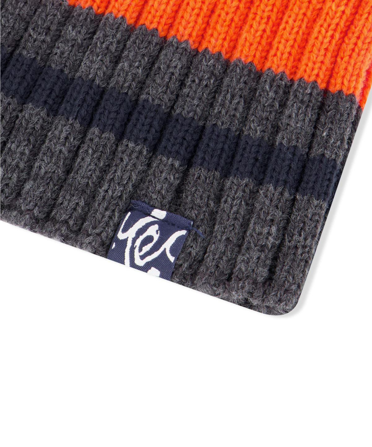 예스아이씨(YESEYESEE) Y.E.S Stripe Beanie Charcoal