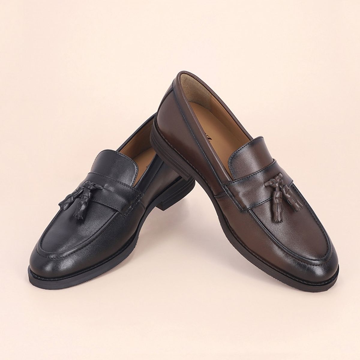 엘칸토(ELCANTO) 마쯔 남성 테슬 로퍼 3cm LCMD48M326