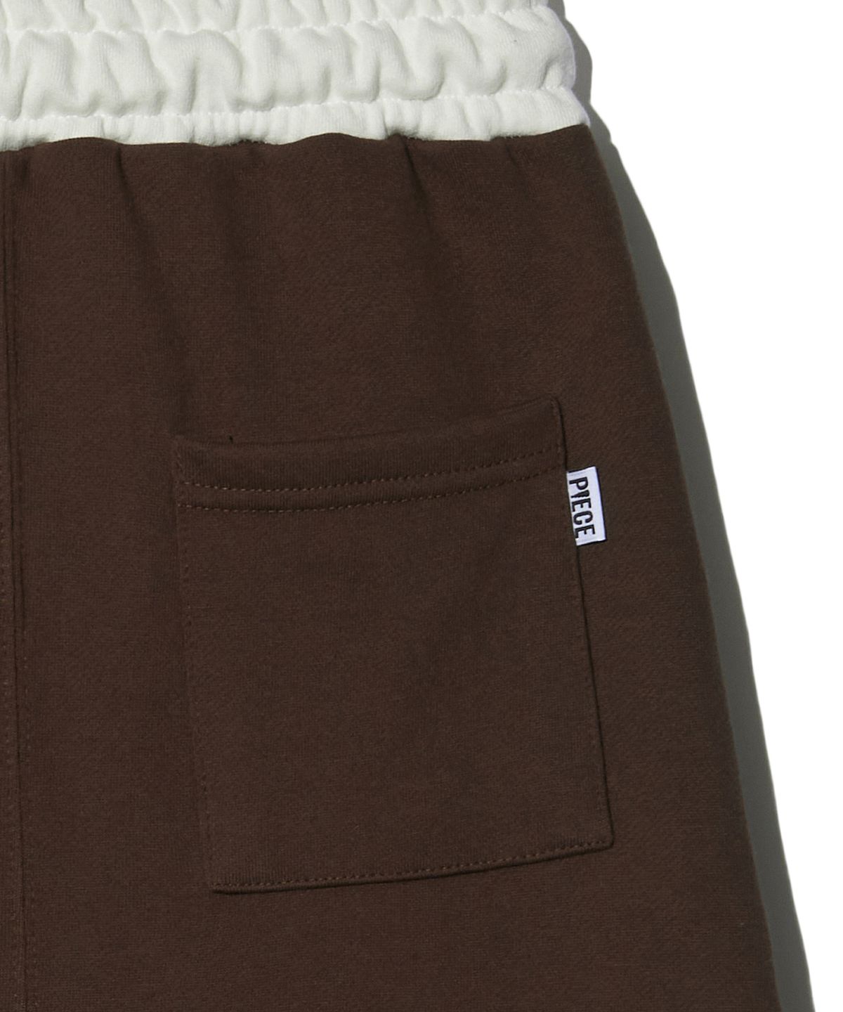 피스메이커(PIECE MAKER) OFFICIAL CARGO MIDI SKIRT (BROWN)