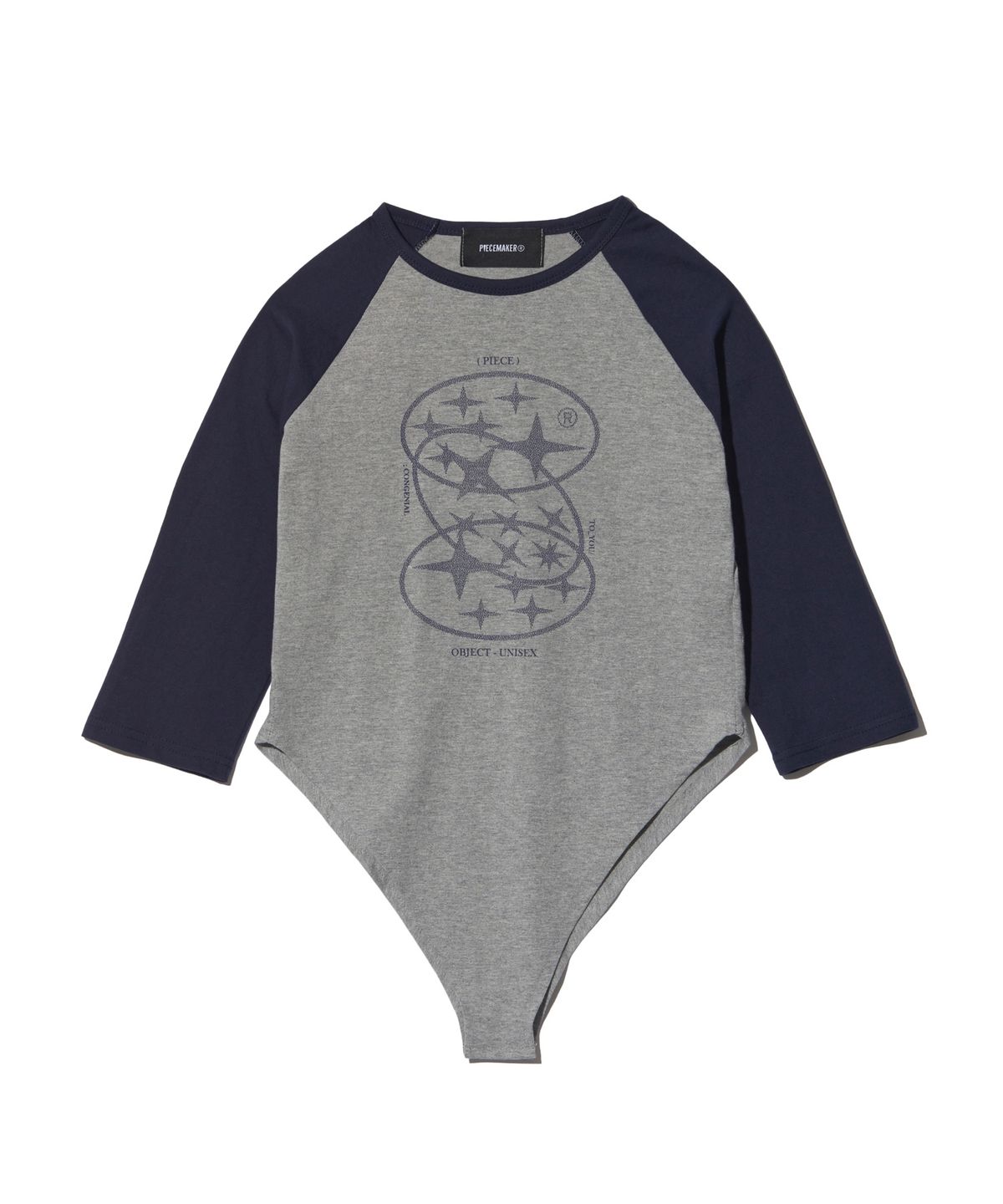 피스메이커(PIECE MAKER) 3SC RAGLAN SUIT TEE (NAVY)