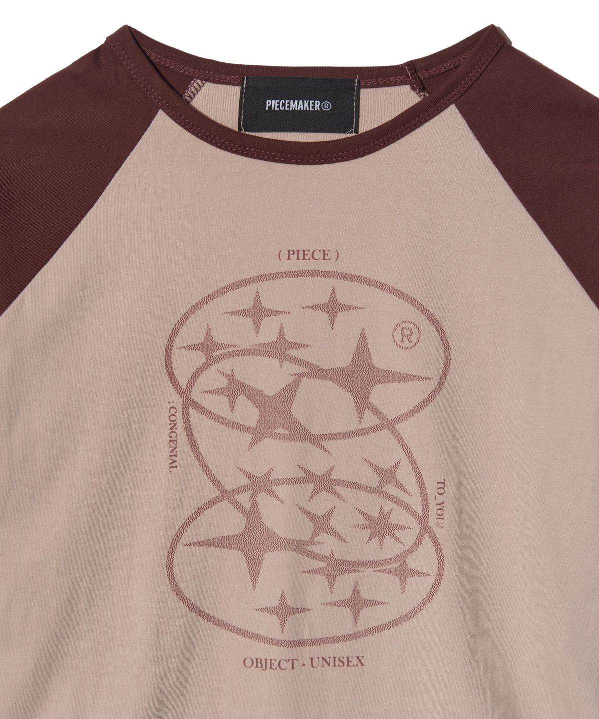 피스메이커(PIECE MAKER) 3SC RAGLAN SUIT TEE (PINK)