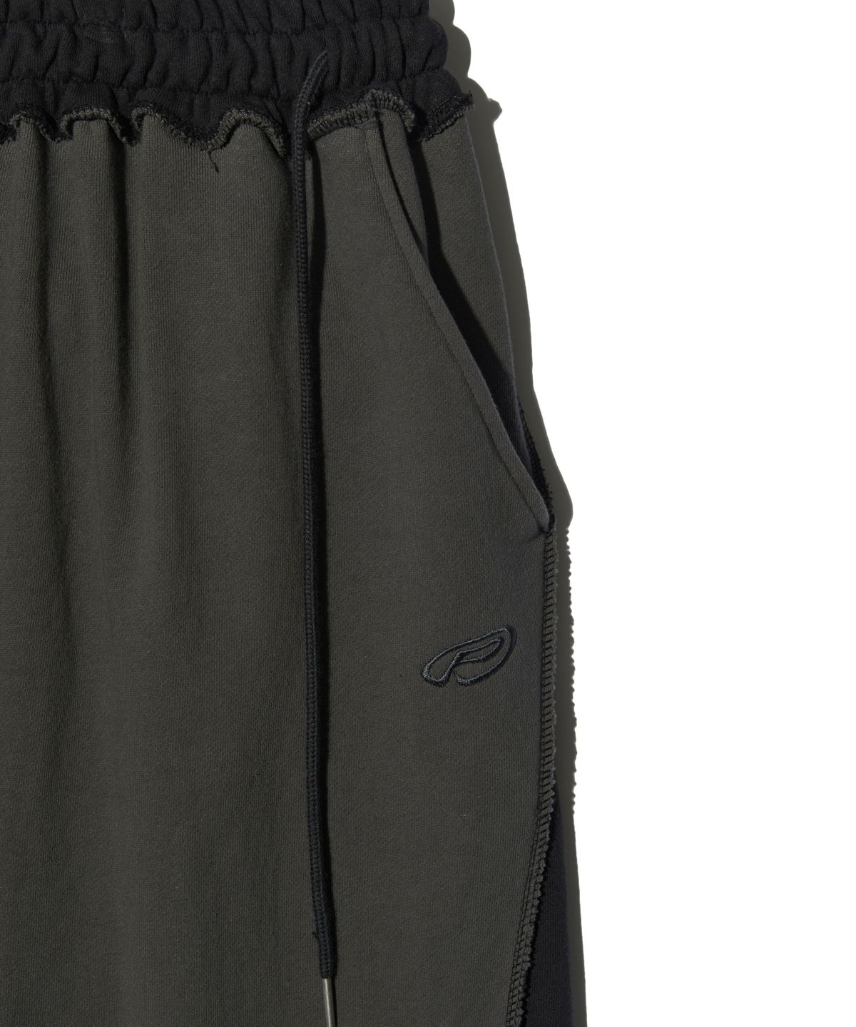 피스메이커(PIECE MAKER) EX RAW SWEAT PANTS (CHARCOAL)