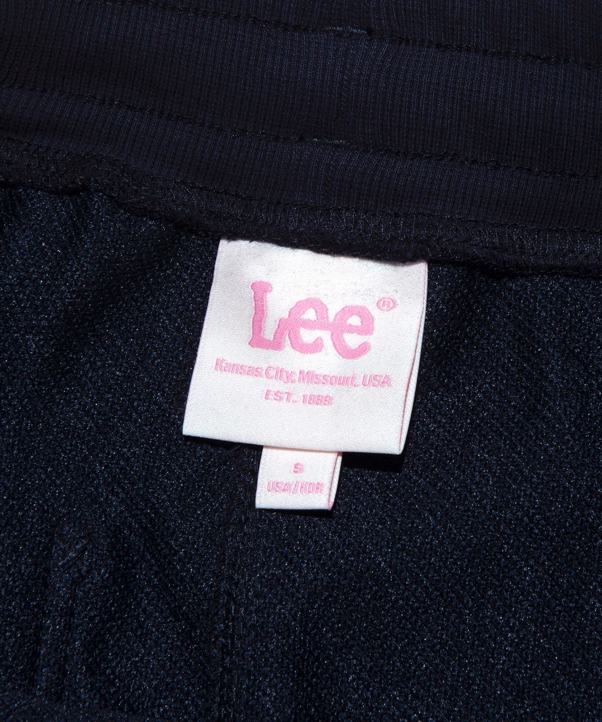 리(LEE) 타이포 스웻 롱 스커트 네이비