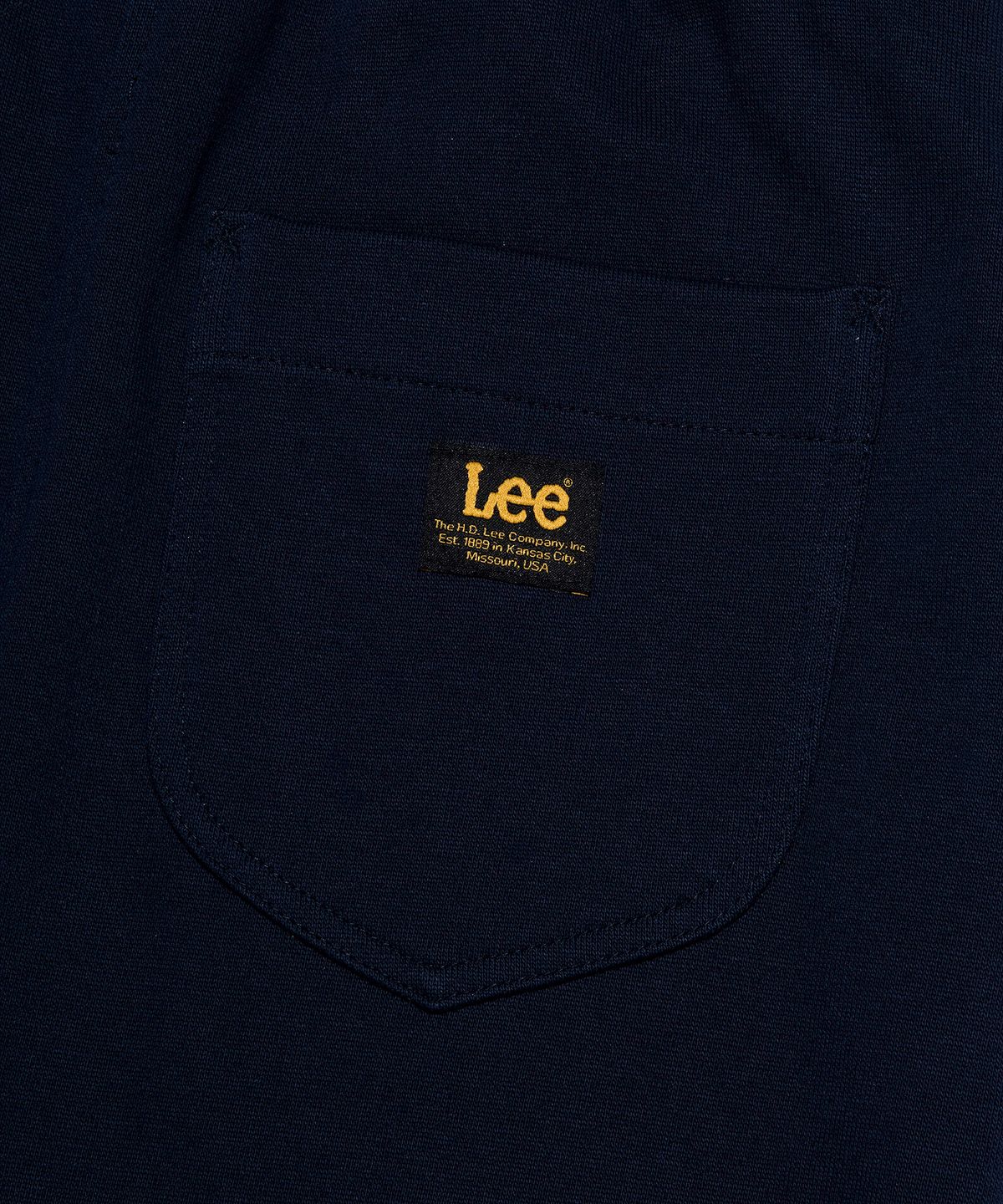 리(LEE) 타이포 스웻 롱 스커트 네이비