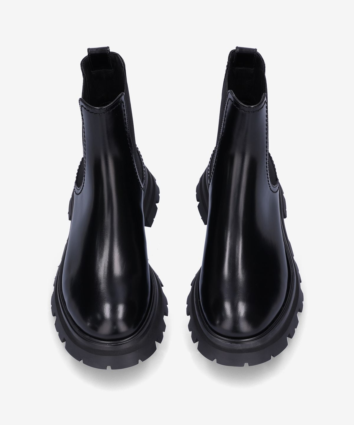 알렉산더 맥퀸(ALEXANDER McQUEEN) 완더 첼시 부츠 - 블랙 / 757487WIDU11000