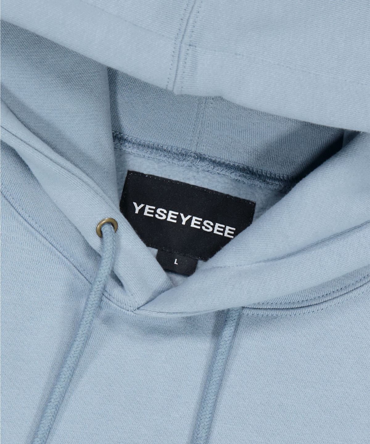 예스아이씨(YESEYESEE) Y.E.S Lightning Bear Hoodie Cool Grey