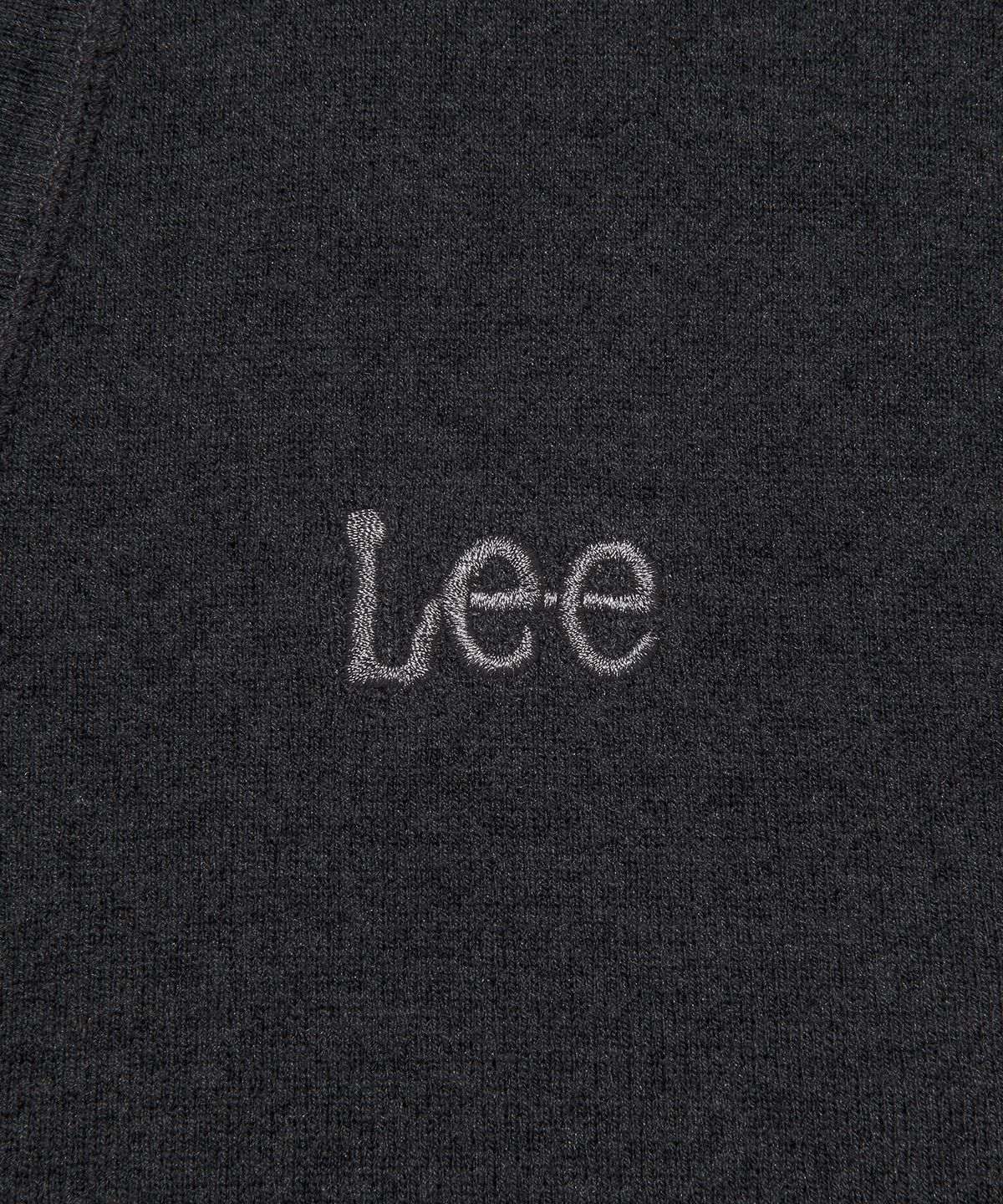 리(LEE) 울 브이넥 가디건 차콜