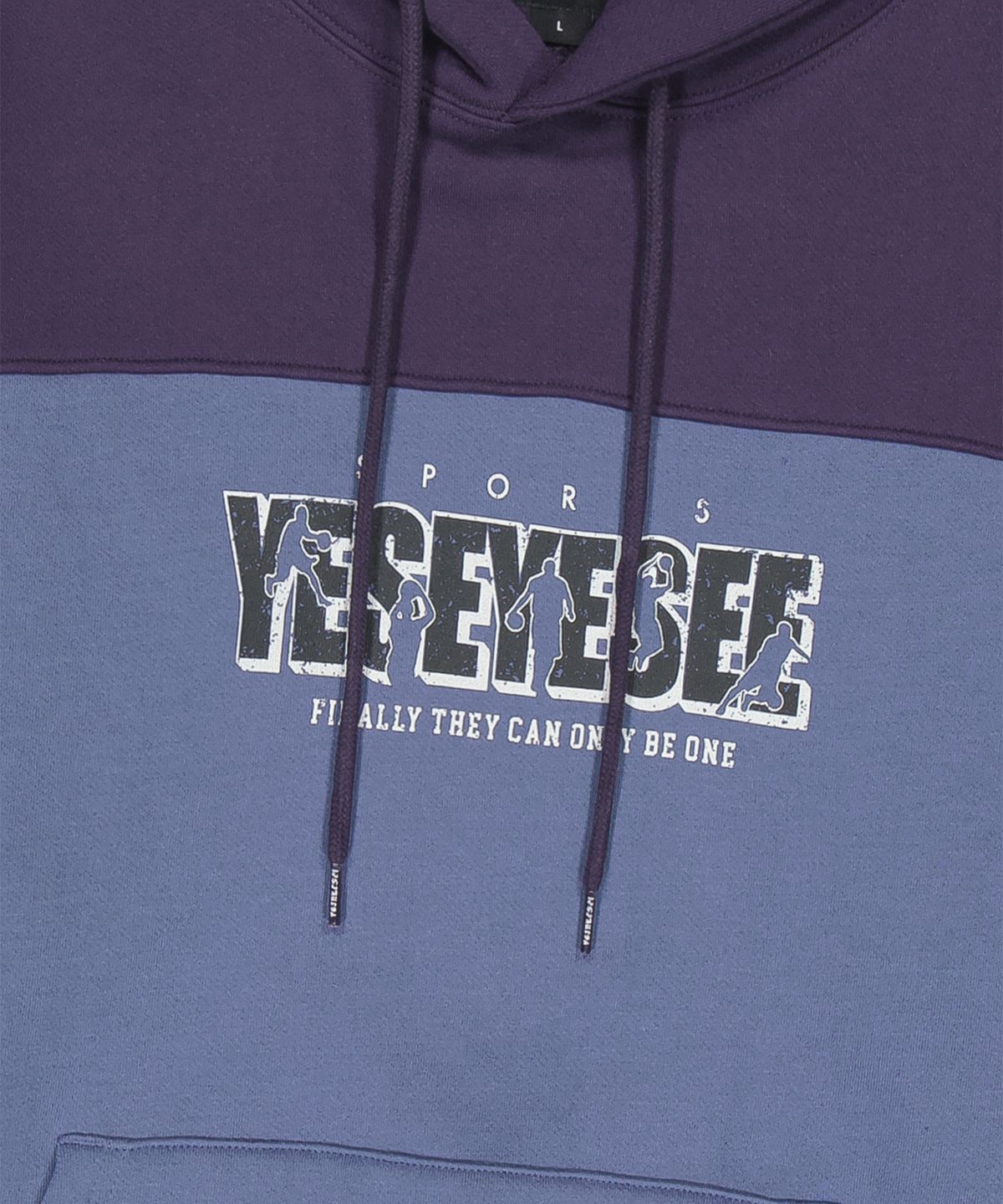 예스아이씨(YESEYESEE) Dunkman Hoodie Deep Purple