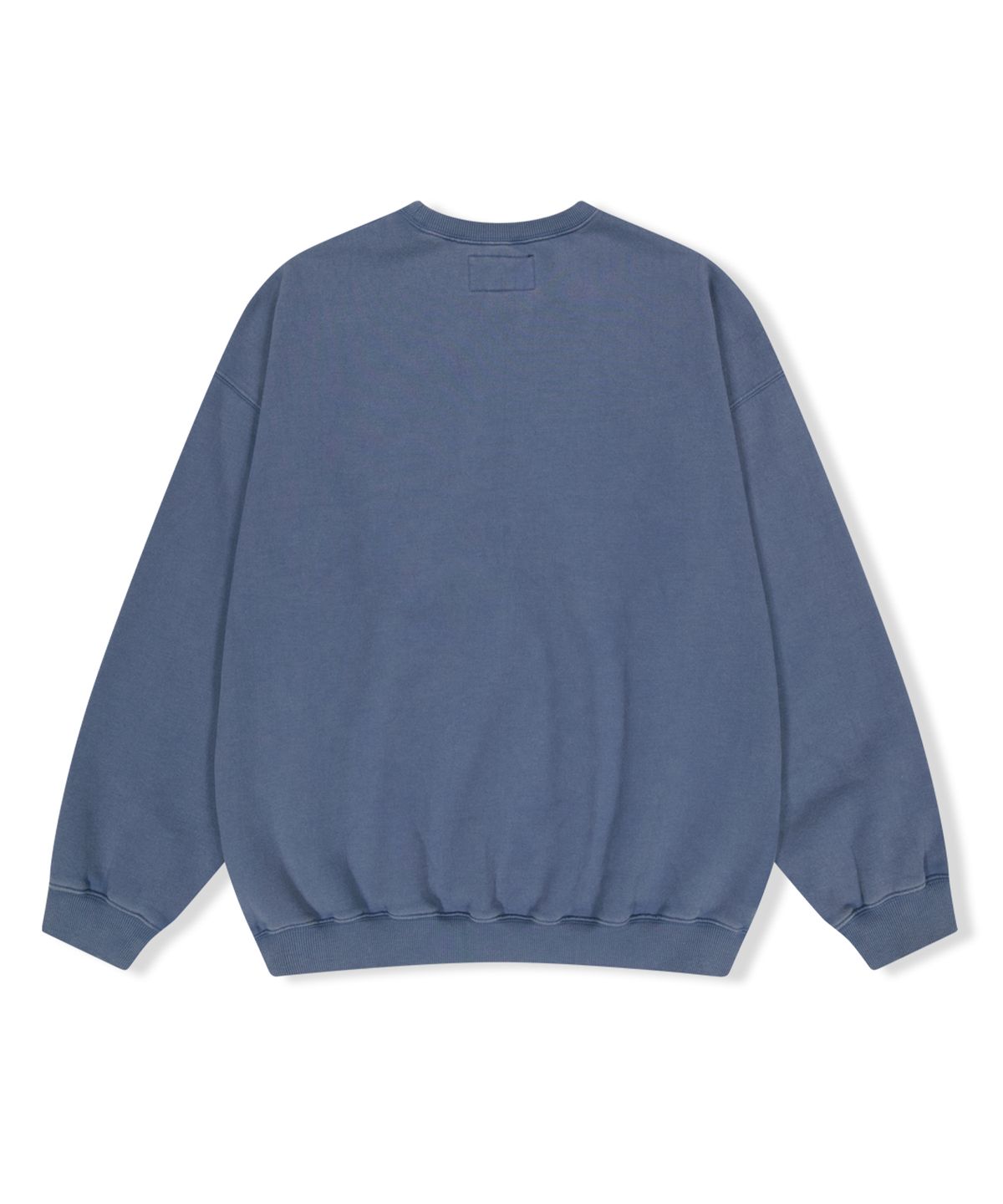 예스아이씨(YESEYESEE) Y.E.S Cracked Flame Logo Sweatshirt Smoky Blue
