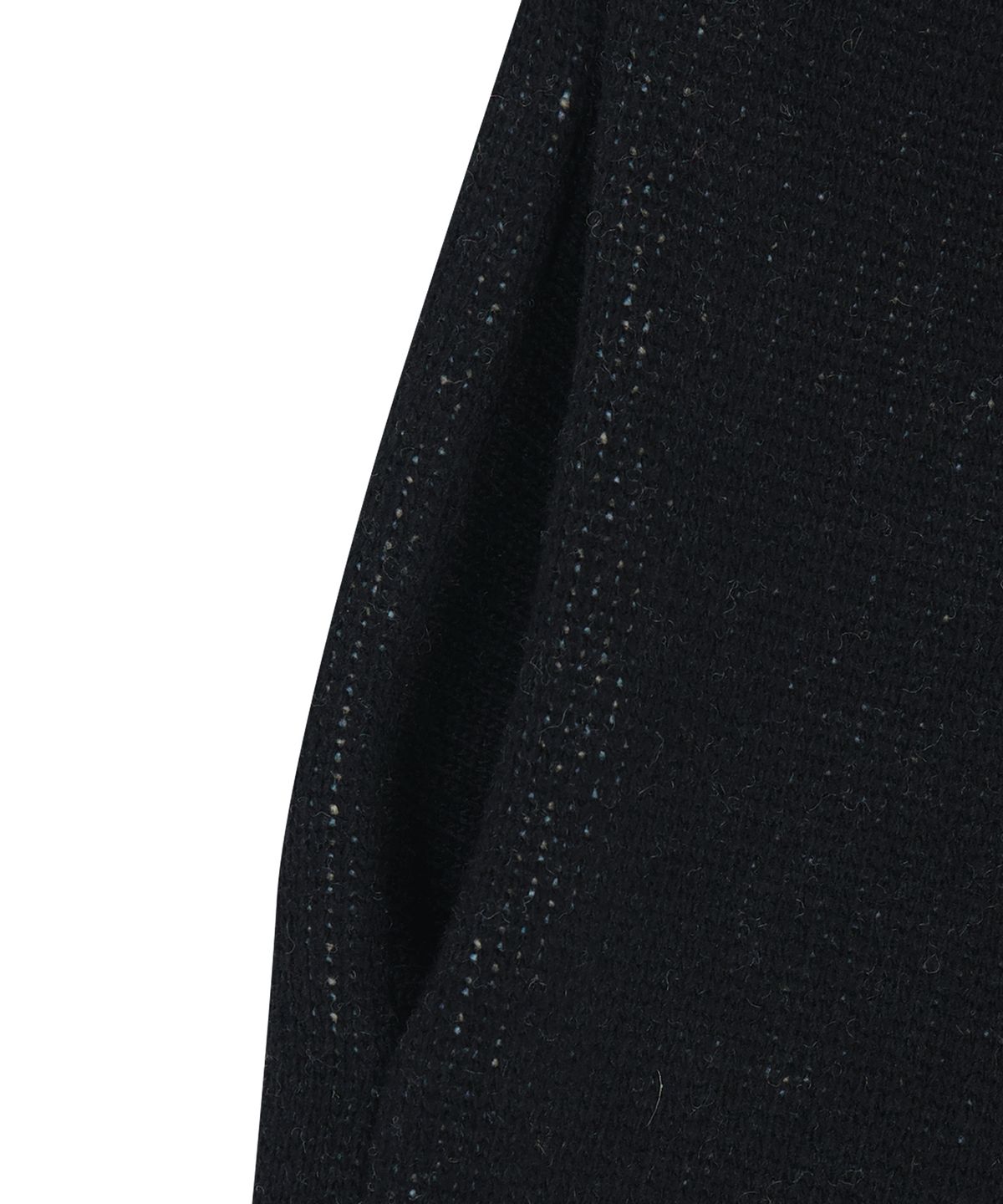 예스아이씨(YESEYESEE) Y.E.S Dice Full Zip-up Knit Cardigan Black