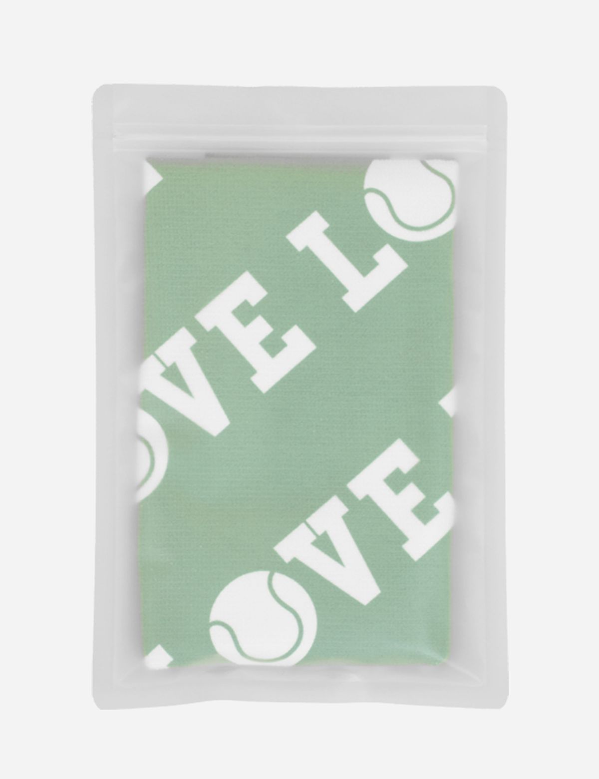 클레버필드(CLEVER FIELD) LOVE 테니스 스포츠 와플 타올_그린