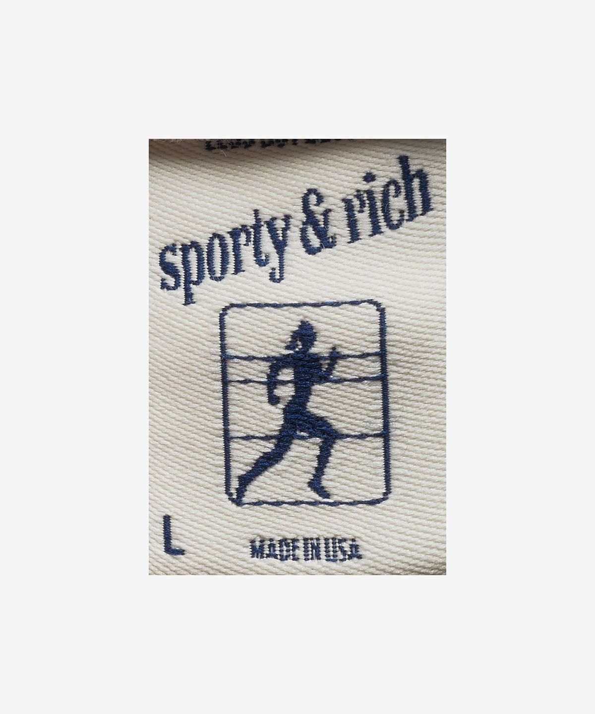 스포티앤리치(SPORTY&RICH) 웰니스 스튜디오 스웻 팬츠 - 도브 / SW862DV
