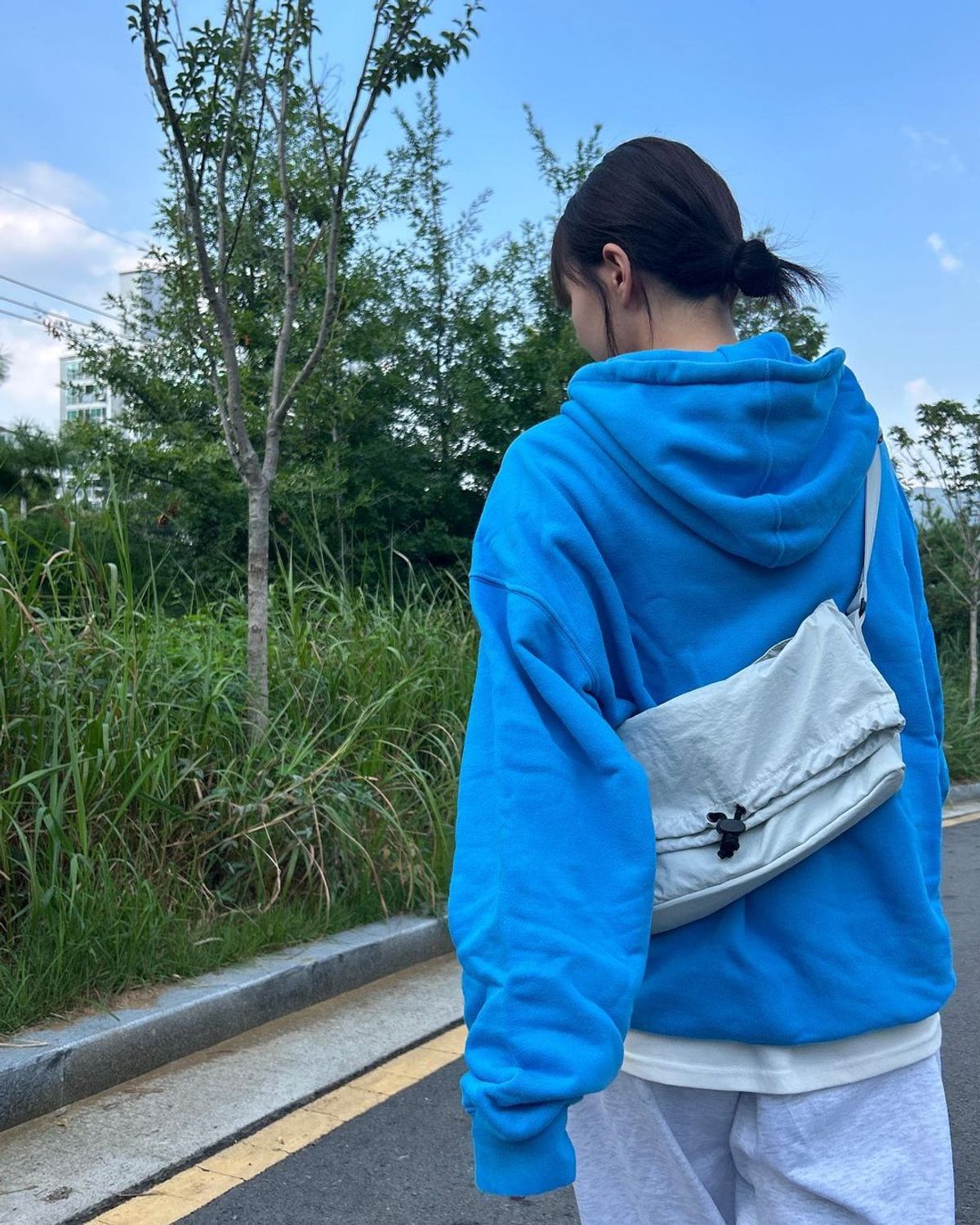 아이띵소(ITHINKSO) STRING FOLD CROSS BAG 스트링 폴드 크로스백