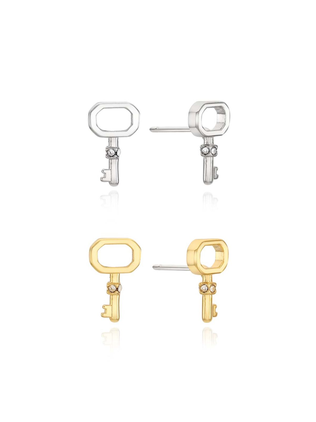 빈티지헐리우드(VINTAGE HOLLYWOOD) Octagon Key Earrings_VH2379EA002B