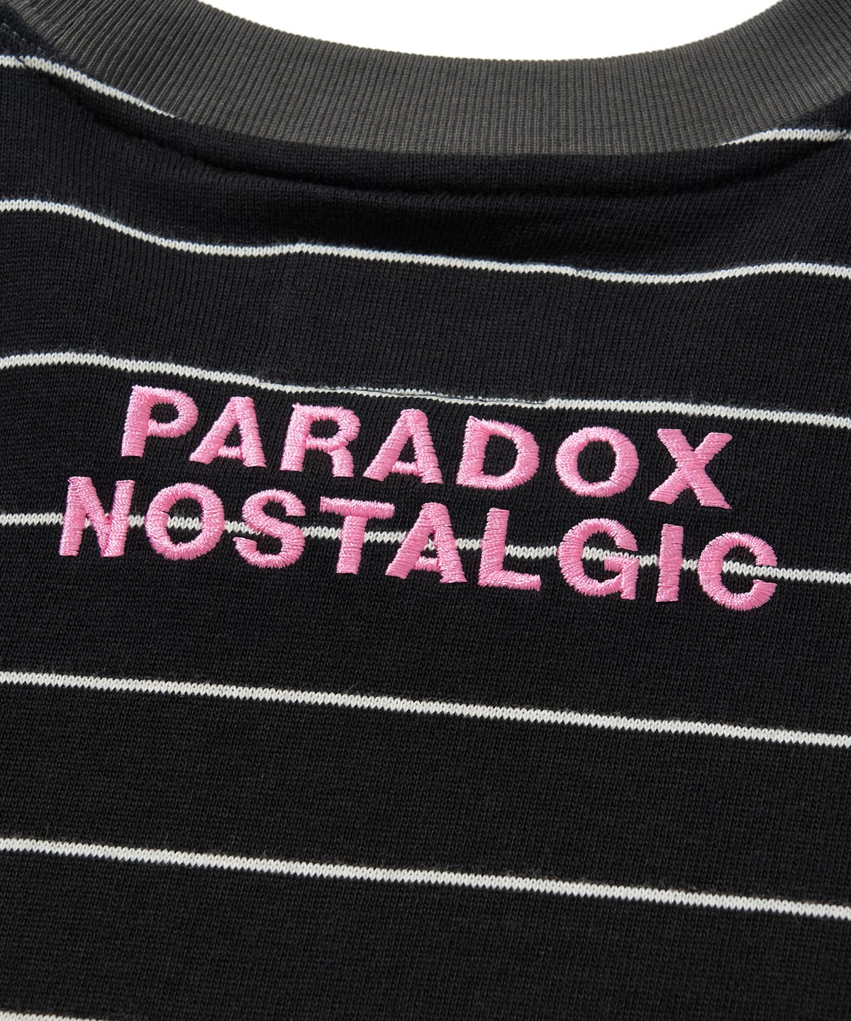 리베레(LIBERE) PARADOX BONE SLEEVE TEE / CHARCOAL