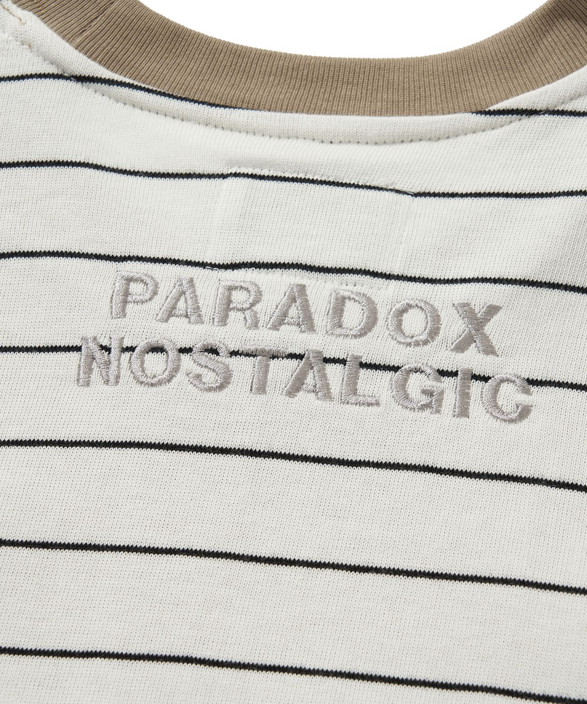 리베레(LIBERE) PARADOX BONE SLEEVE TEE / KHAKI