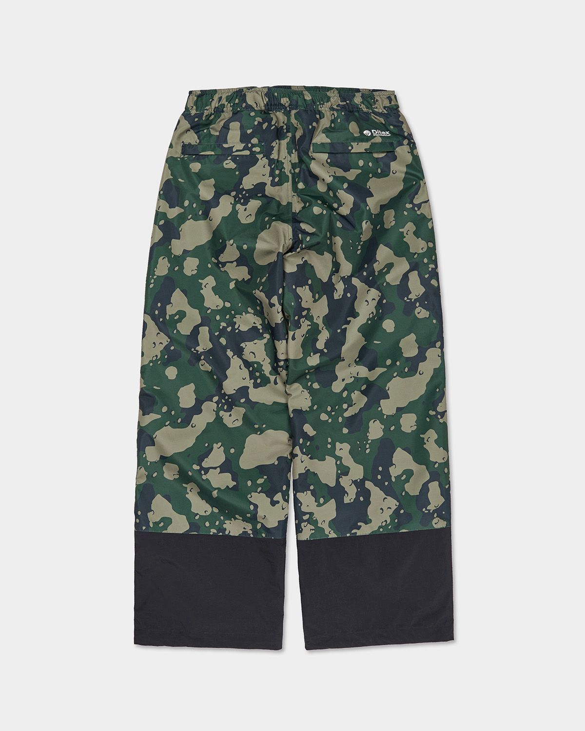 디미토(DIMITO) BLOCK WIDE PANTS OLIVE CAMO