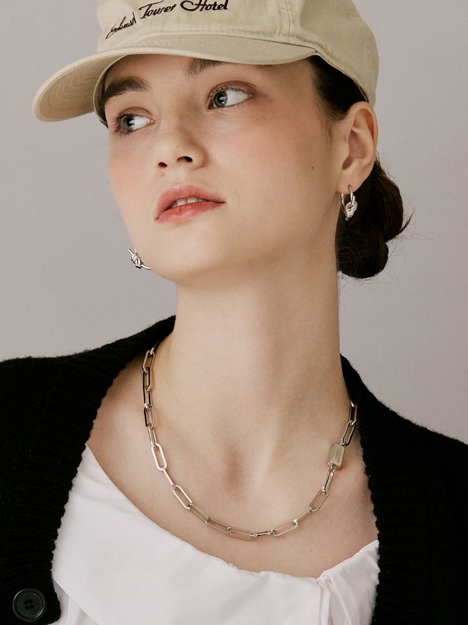 MUSINSA | VINTAGE HOLLYWOOD Square Bold Chain
