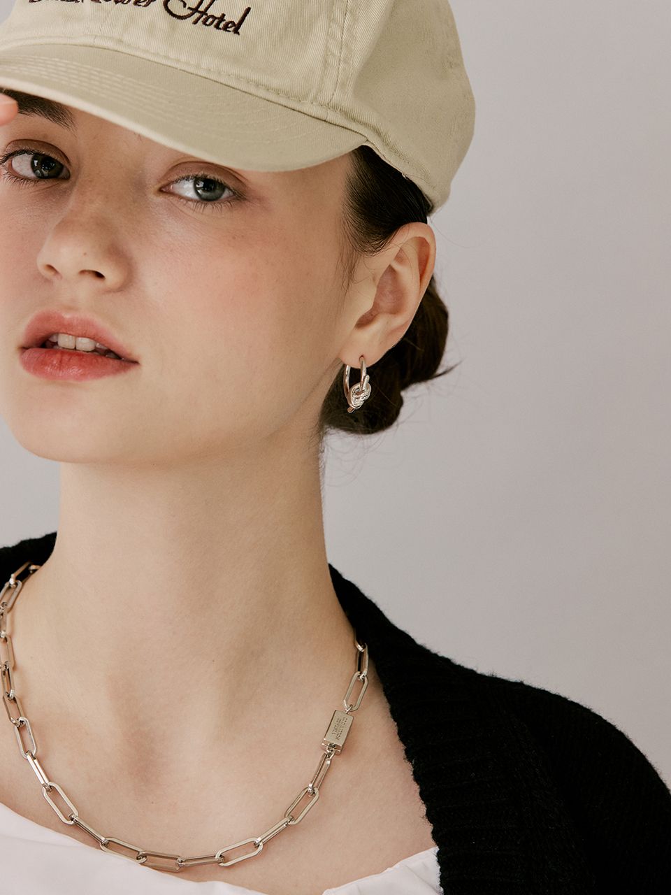 MUSINSA | VINTAGE HOLLYWOOD Square Bold Chain
