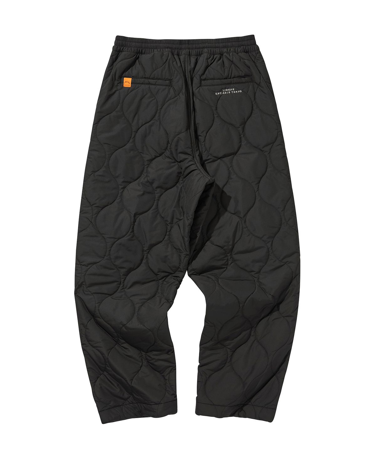 리베레(LIBERE) EASY QUILTING PANTS / BLACK