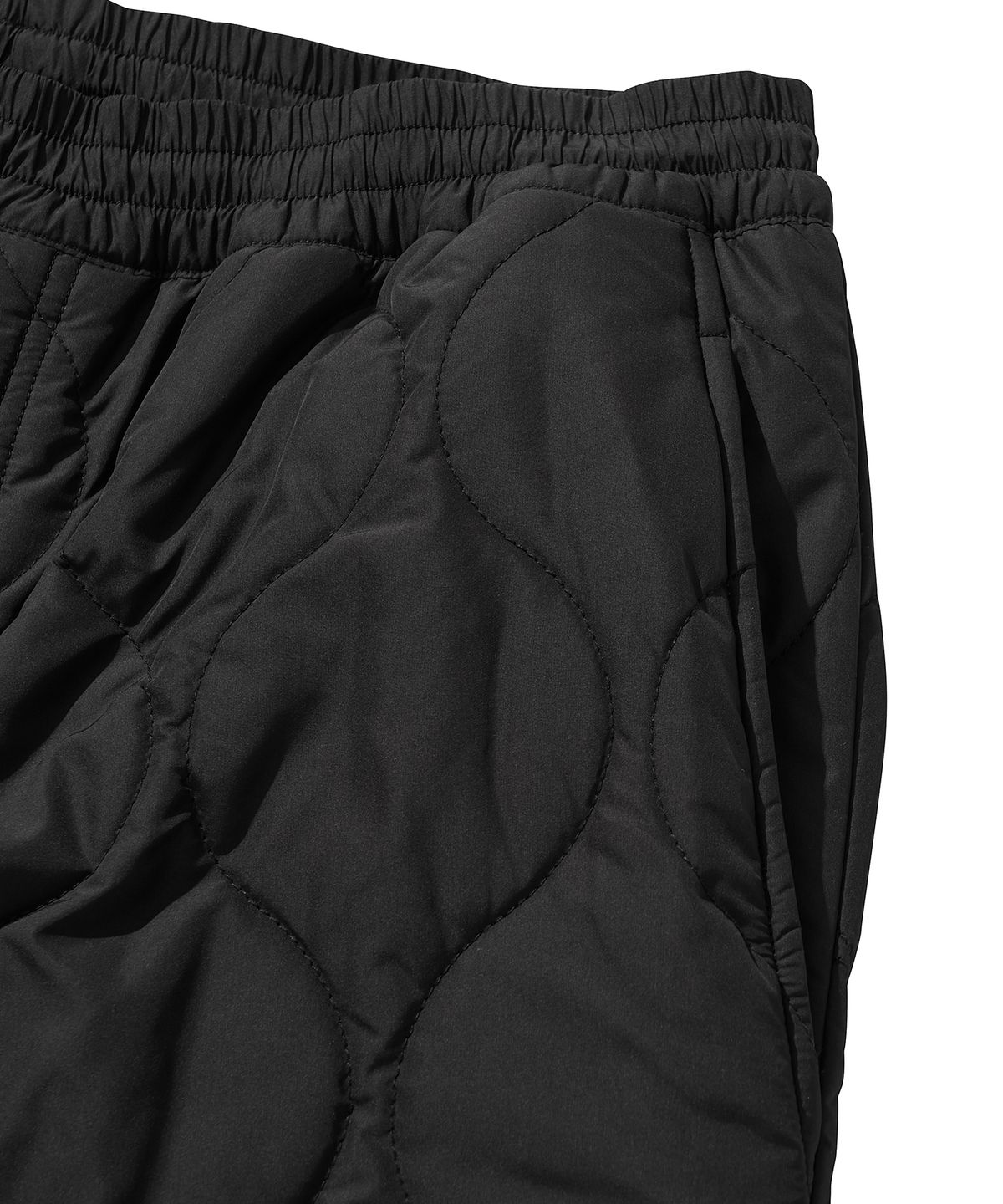 리베레(LIBERE) EASY QUILTING PANTS / BLACK