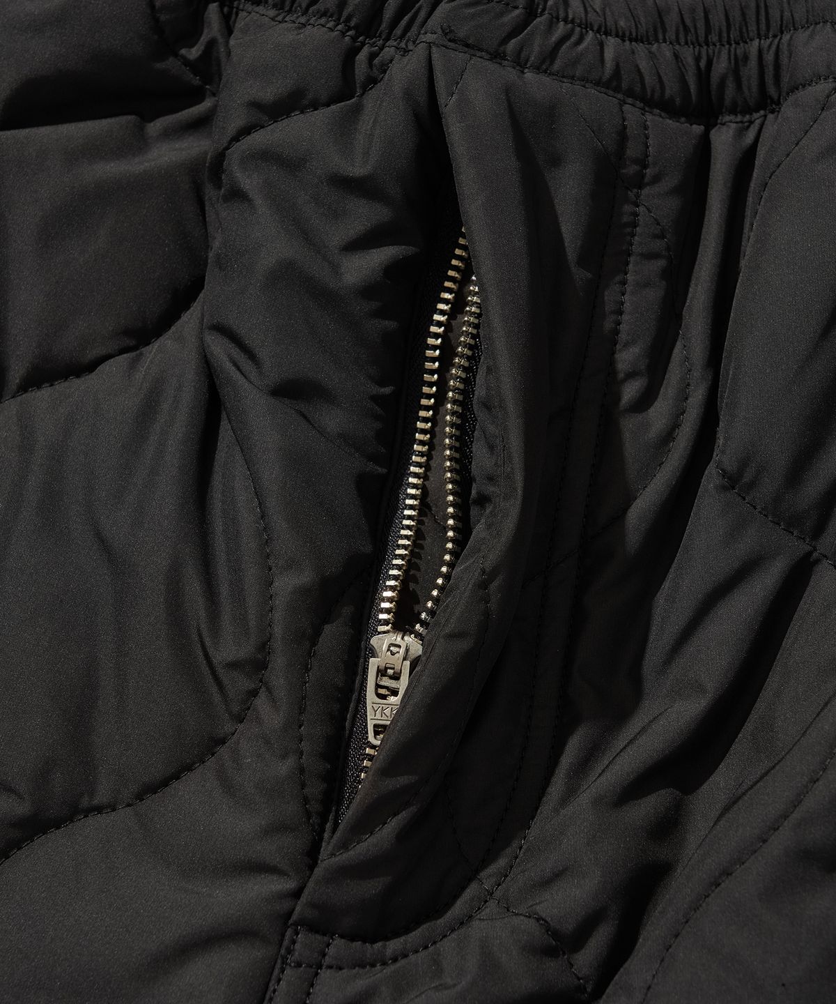 리베레(LIBERE) EASY QUILTING PANTS / BLACK